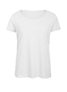 B&C BC056 - TW056 TRI-BLEND WOMEN White