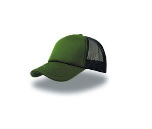 ATLANTIS AT011 - RAPPER CAP Olive / Black