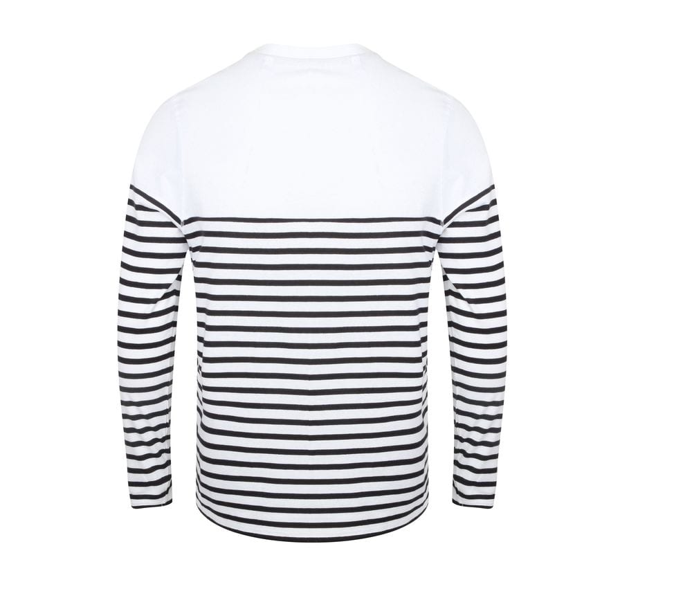 Front Row FR134 - Long sleeve Breton t-shirt