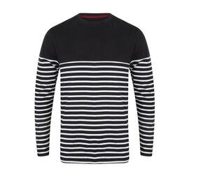 Front Row FR134 - Long sleeve Breton t-shirt