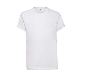 Fruit of the Loom SC1019 - Children's short-sleeves T-shirt White