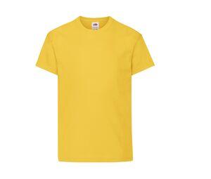 Fruit of the Loom SC1019 - Children's short-sleeves T-shirt Sunflower