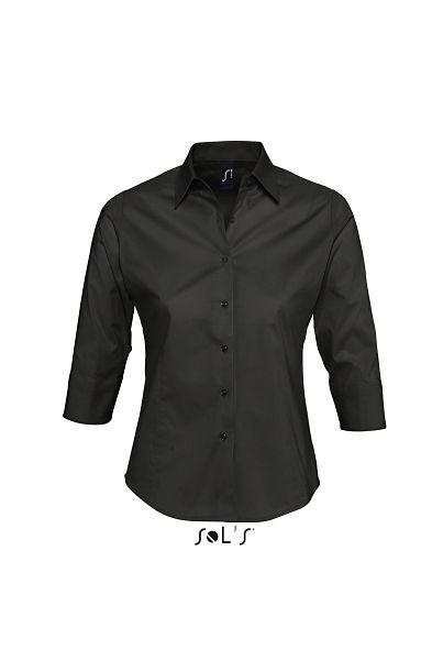 SOL'S 17010C - 3/4 Sleeve Stretch Women's Shirt Effect