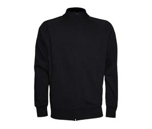 JHK JK296 - Large zip Sweat Black