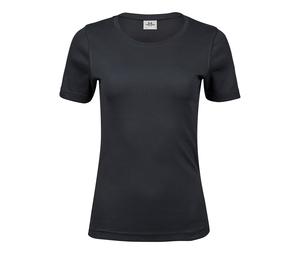 Tee Jays TJ580 - Womens interlock tee Dark Grey