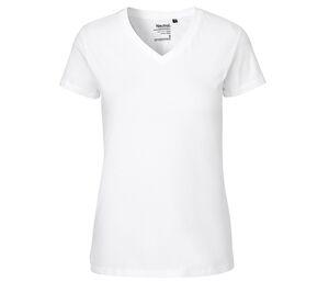 Neutral O81005 - Women's V-neck T-shirt White