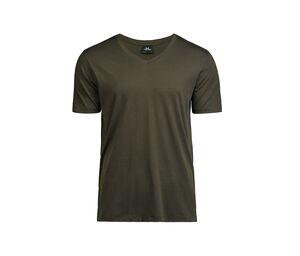 Tee Jays TJ5004 - Men's V-neck T-shirt Dark Olive
