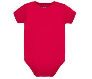 JHK JHK120 - Child's short-sleeved bodysuit Red