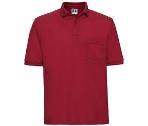 Russell JZ011 - Work polo shirt with pocket Classic Red