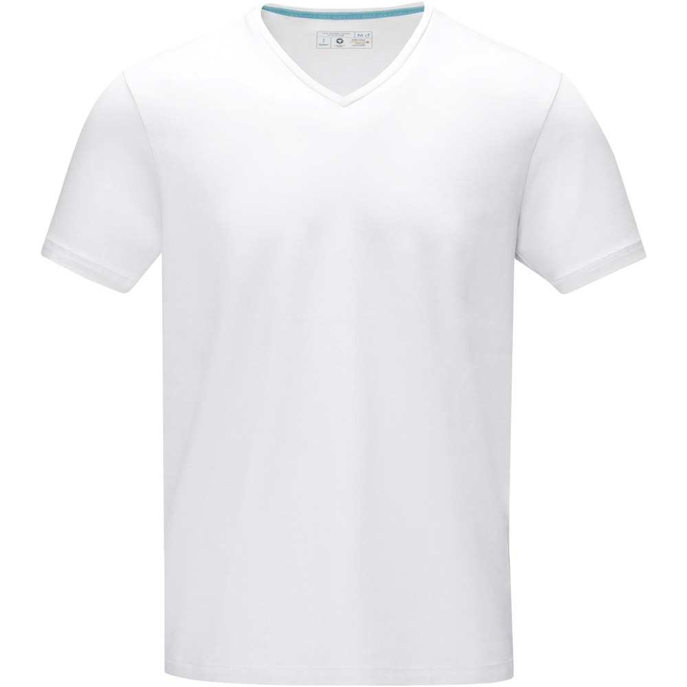 Elevate NXT 38016 - Kawartha short sleeve men's GOTS organic V-neck t-shirt