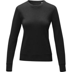 Elevate Essentials 38232 - Zenon women’s crewneck sweater Solid Black