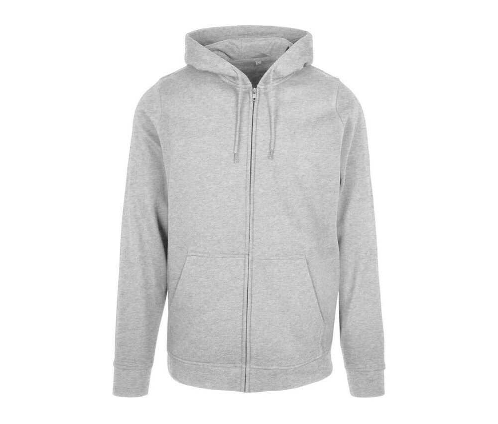 BUILD YOUR BRAND BYB008 - BASIC ZIP HOODY