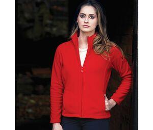 Starworld SW750 - Womens Straight Sleeve Big Zip Sweatshirt