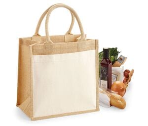 Westford mill WM426 - Burlap shopping bag