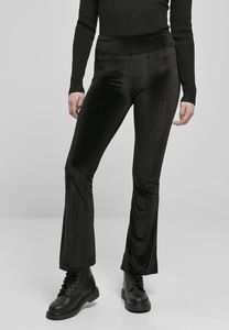 Urban Classics TB4551C - Womens Velvet High Waisted Leggings