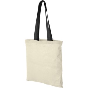 PF Concept 120131 - Nevada 100 g/m² cotton tote bag coloured handles 7L